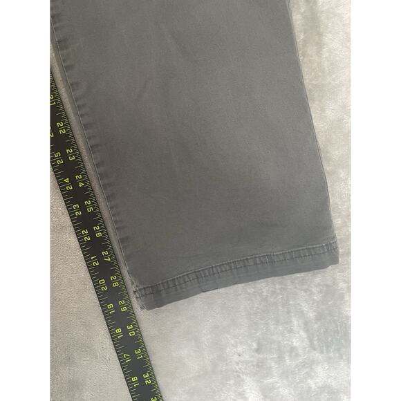 Columbia Regular Fit Mens Gray Pants 34x32 Casual Outdoors Cotton Blend Stretch - Picture 7 of 13